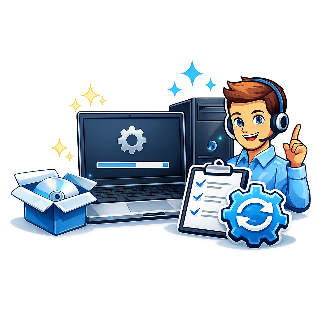 Windows opnieuw installeren Breda